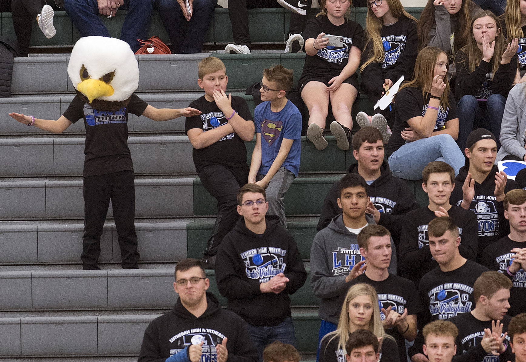 Quarterfinal Class C-2 girls state basketball- Lutheran Northeast vs. Bishop Neumann, 11.7.2019
